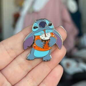 Disney Parks Stitch Attacks Snacks Root Beer Float Drinking Mystery Pin